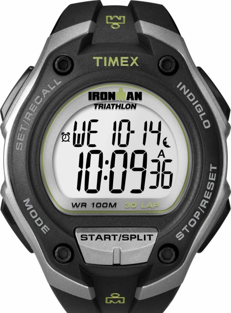 Timex Men's Ironman Triathlon Classic 30 43mm Oversized Sport Watch for Running & Fitness