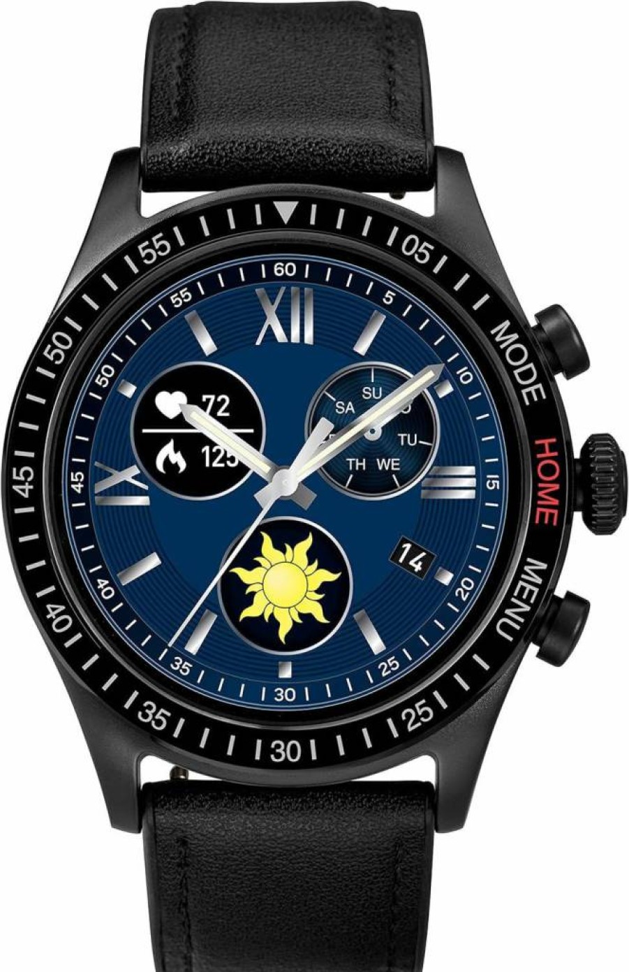 iConnect by Timex Pro Men's Smartwatch with AMOLED Touchscreen, Heart Rate Monitor, Activity Tracking, IP68 Water Resistance