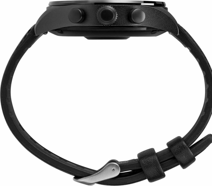 iConnect by Timex Pro Men's Smartwatch with AMOLED Touchscreen, Heart Rate Monitor, Activity Tracking, IP68 Water Resistance
