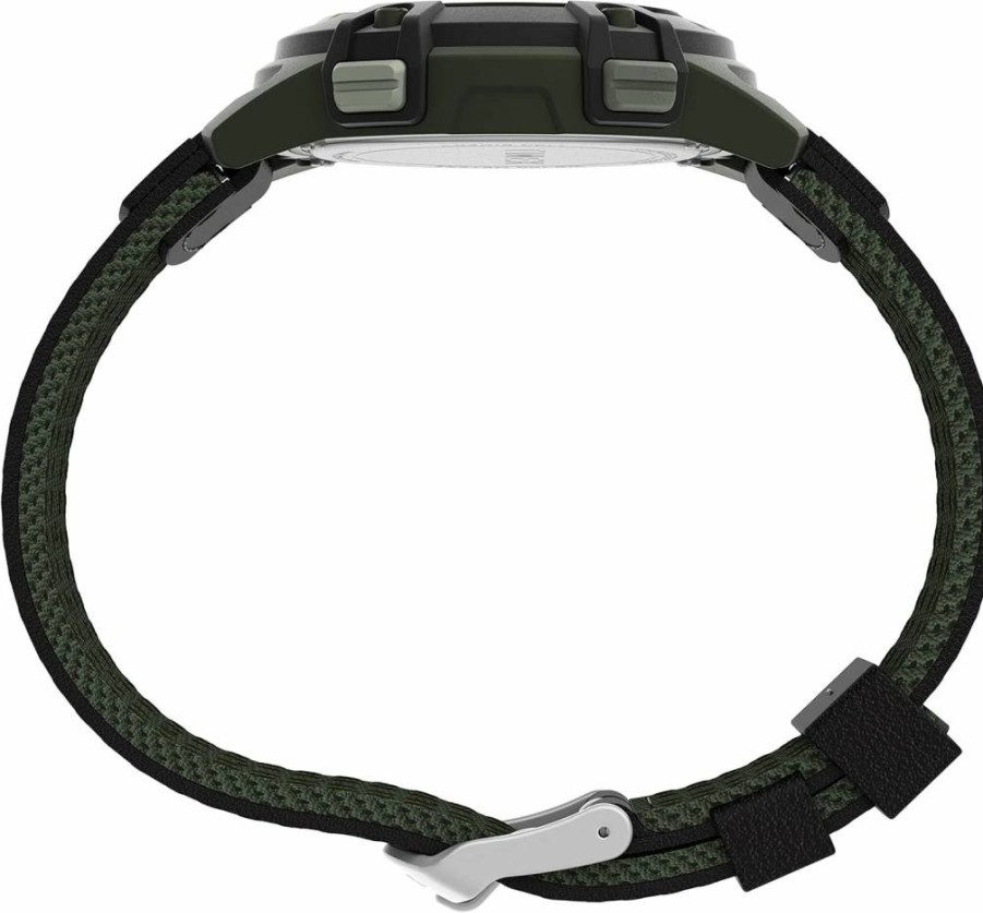 Timex Men's Expedition Digital Cat5 41mm Stainless Steel Watch with Indiglo Light