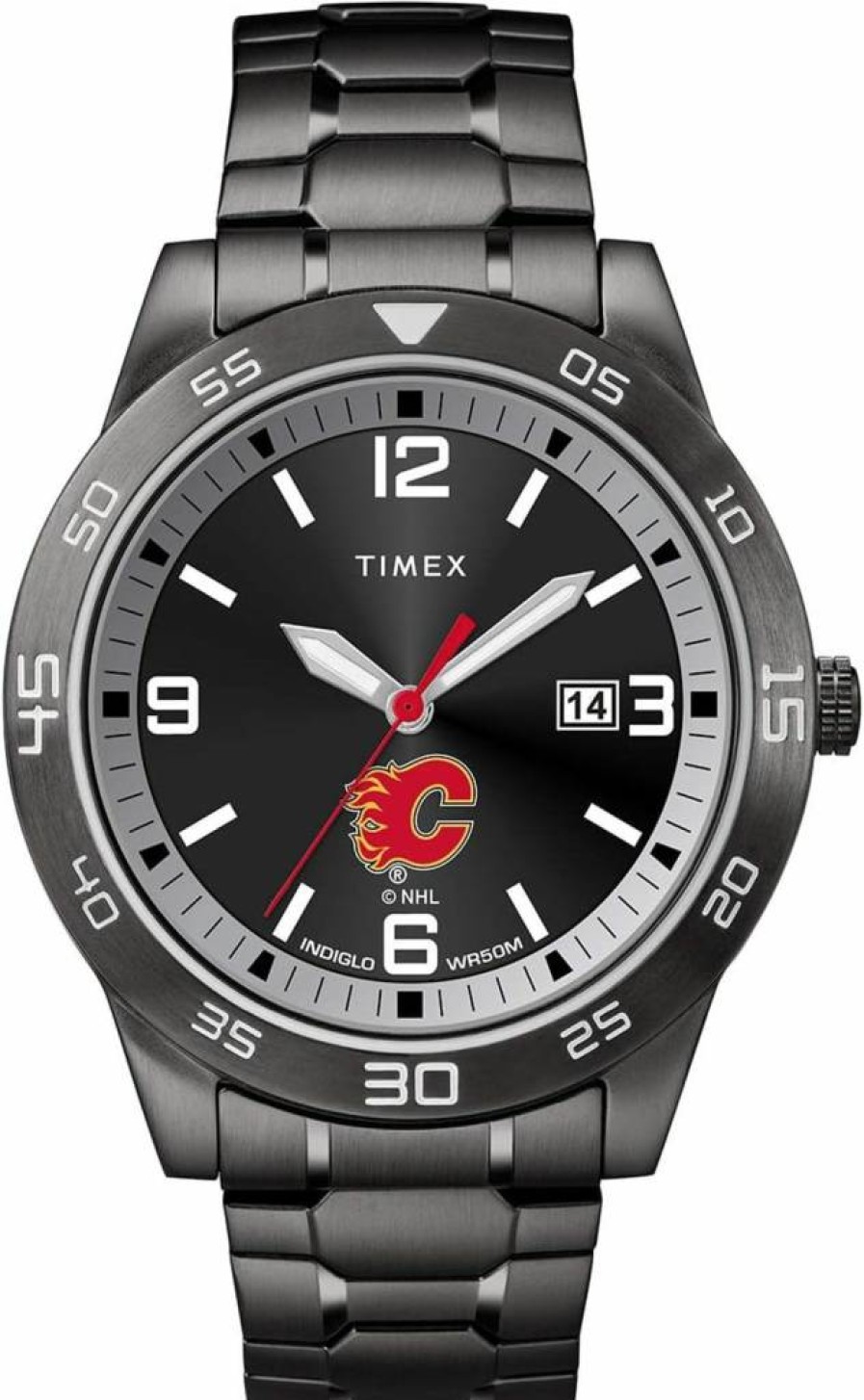 Timex Tribute Men's 42mm NHL Acclaim Stainless Steel Watch