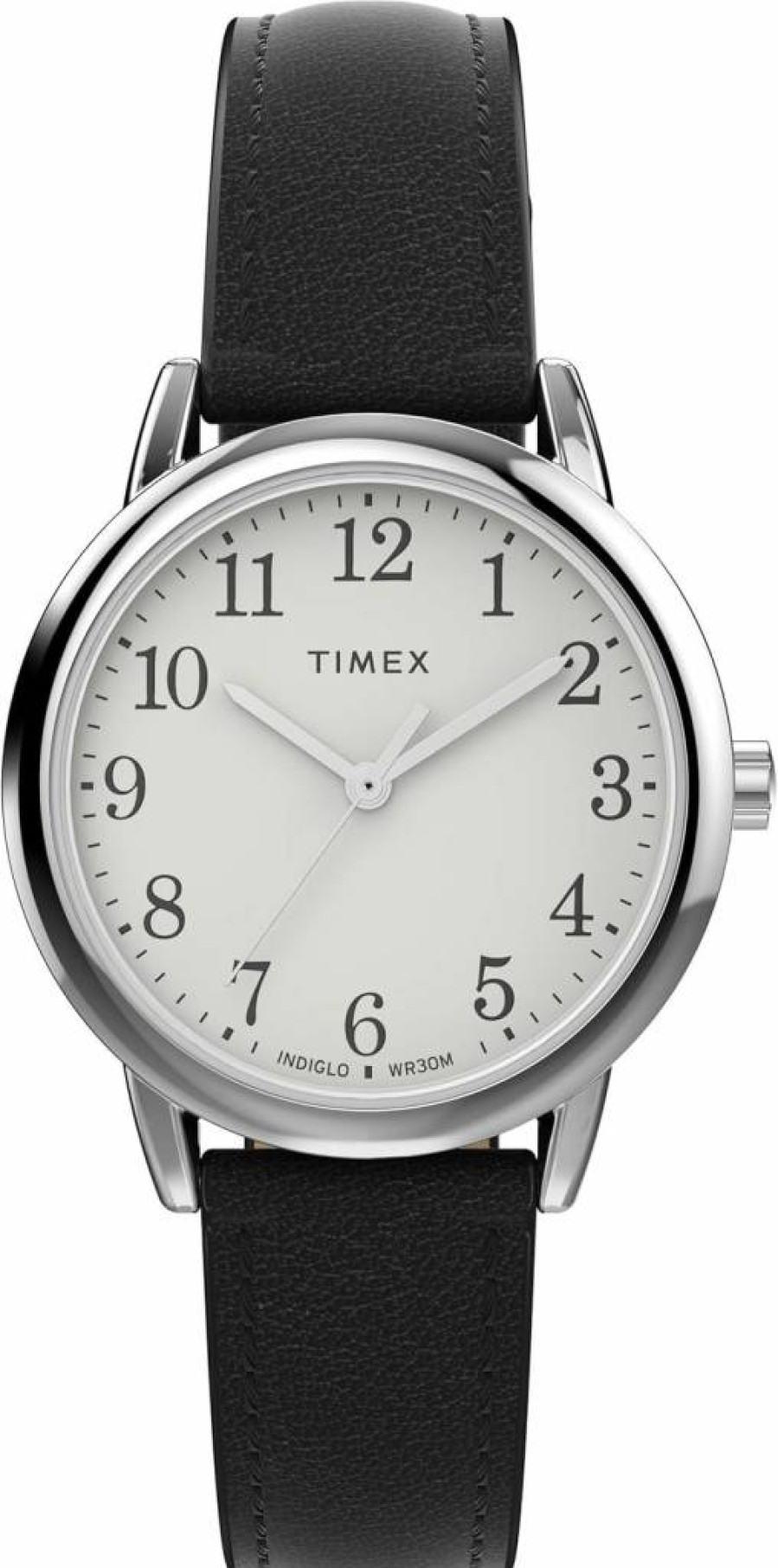 Timex Women's Easy Reader Watch - Classic Analog Wristwatch with Leather Strap
