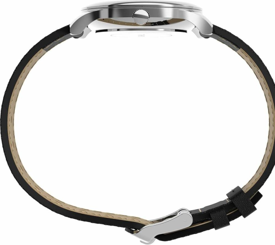 Timex Women's Easy Reader Watch - Classic Analog Wristwatch with Leather Strap