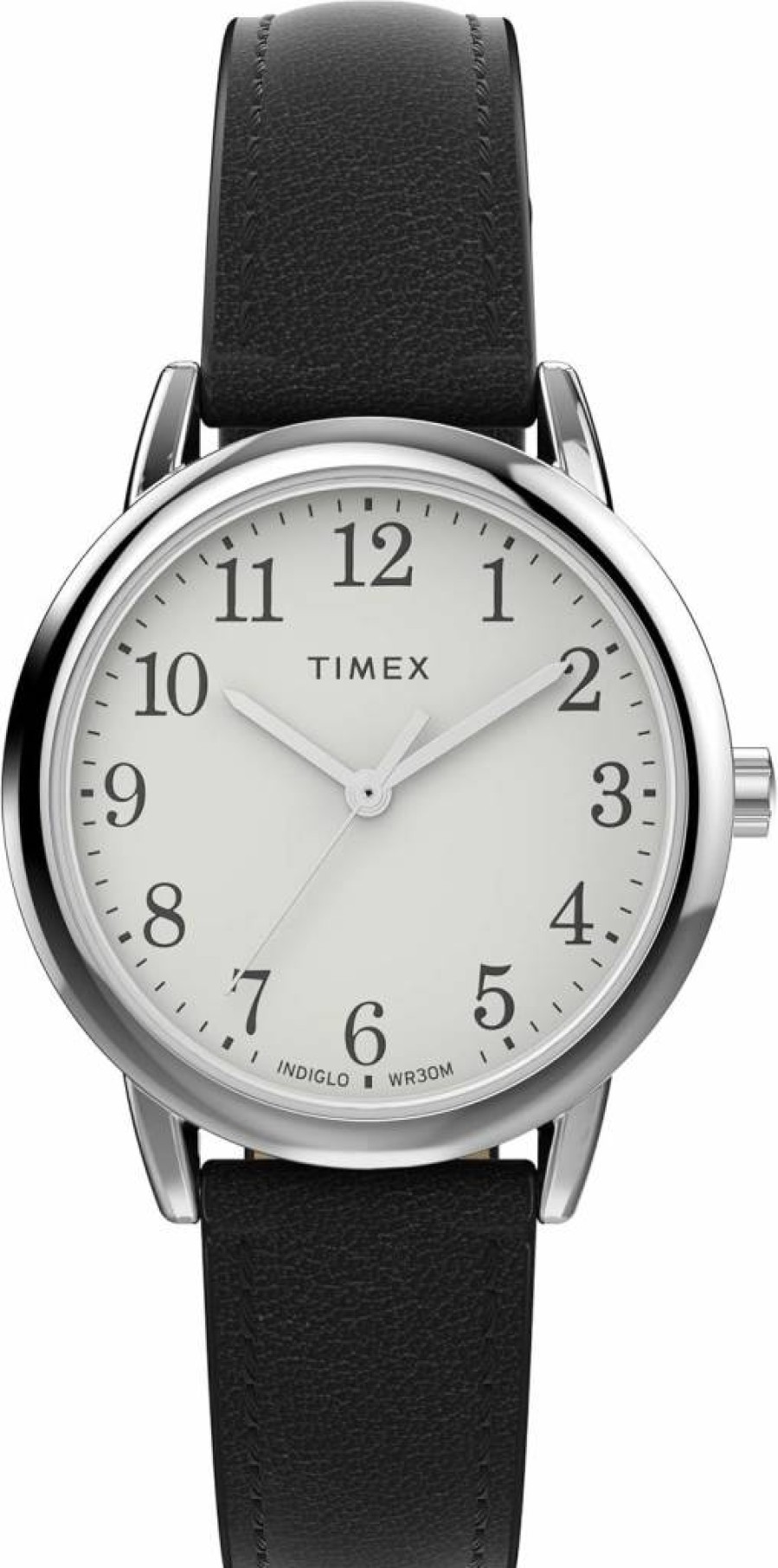 Timex Women's Easy Reader Watch - Classic Analog Wristwatch with Leather Strap