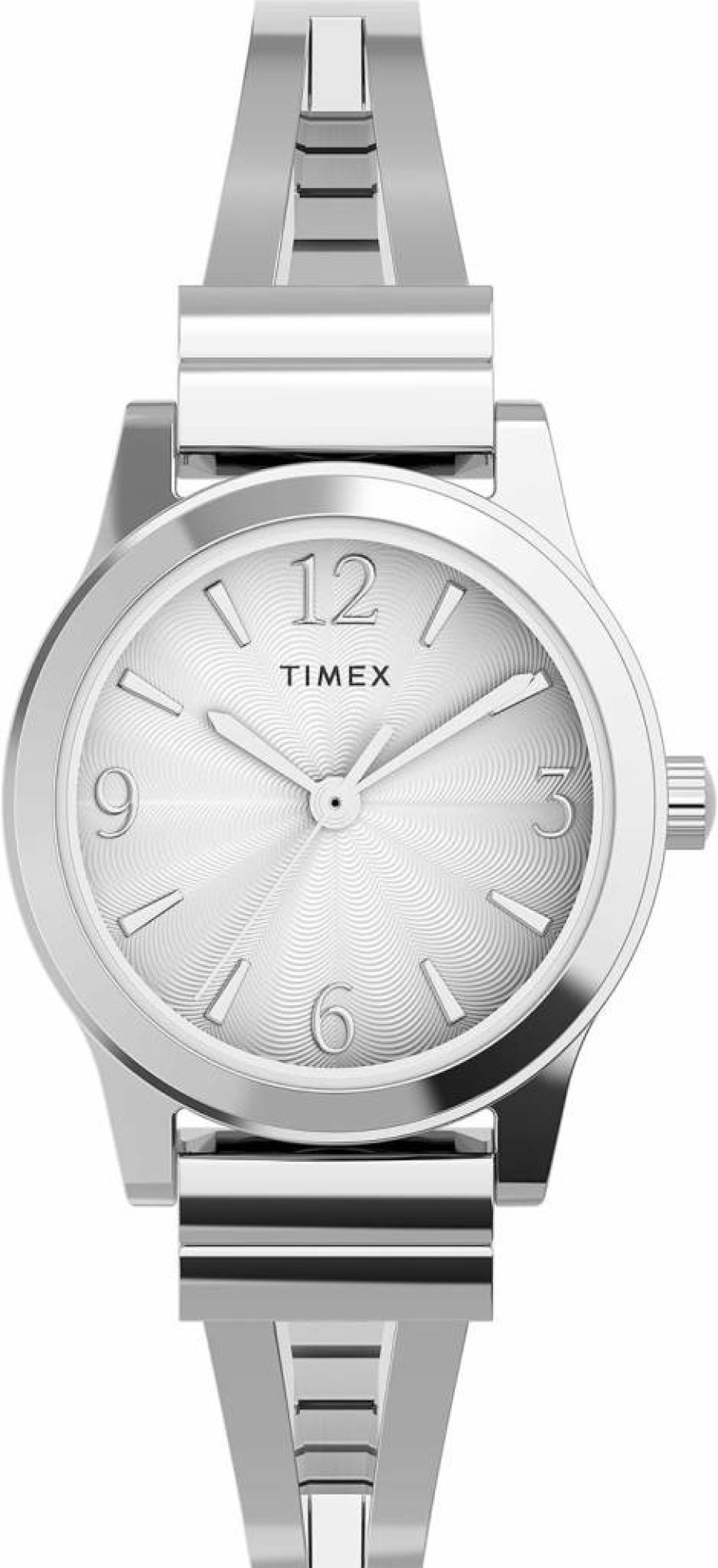 Timex Women's 25mm Fashion Stretch Bangle Watch - Stylish & Comfortable Wristwatch for Women
