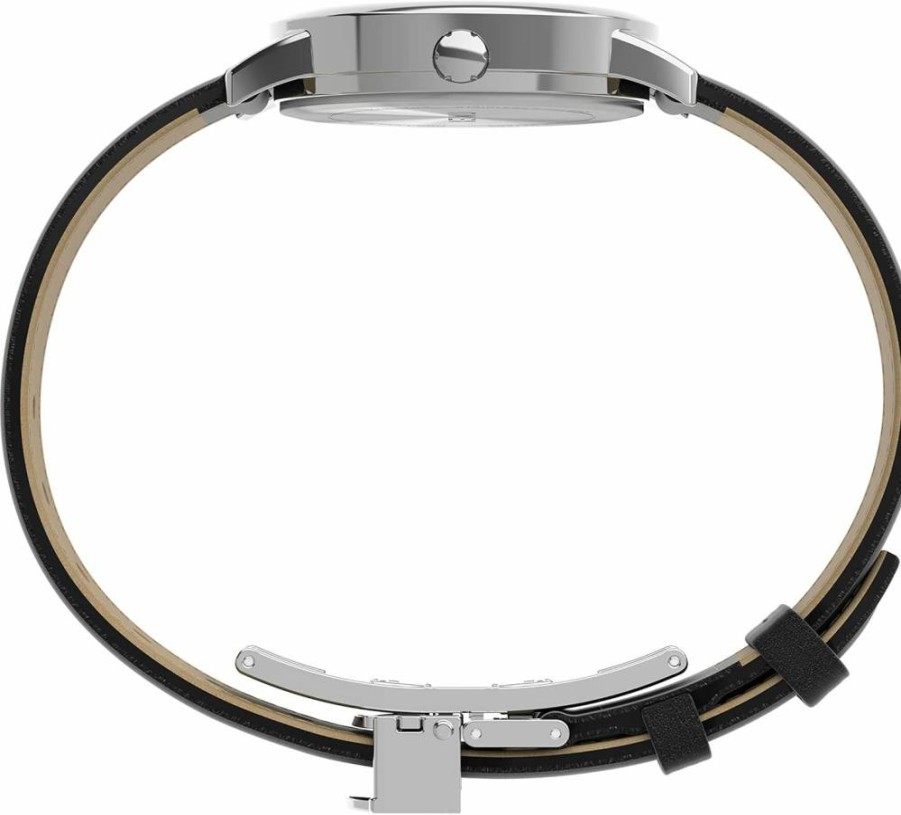 Timex Women's Easy Reader Watch - Classic Analog Wristwatch with Leather Strap