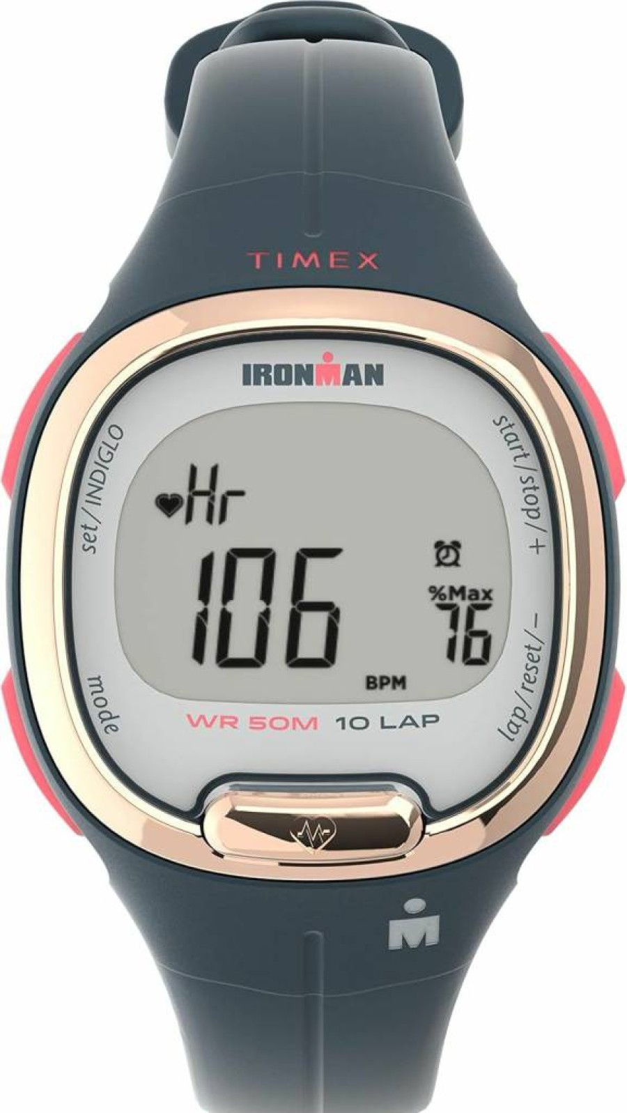 Timex Ironman Triathlon Transit+ 33mm Fitness Watch with Heart Rate Monitor & Activity Tracking