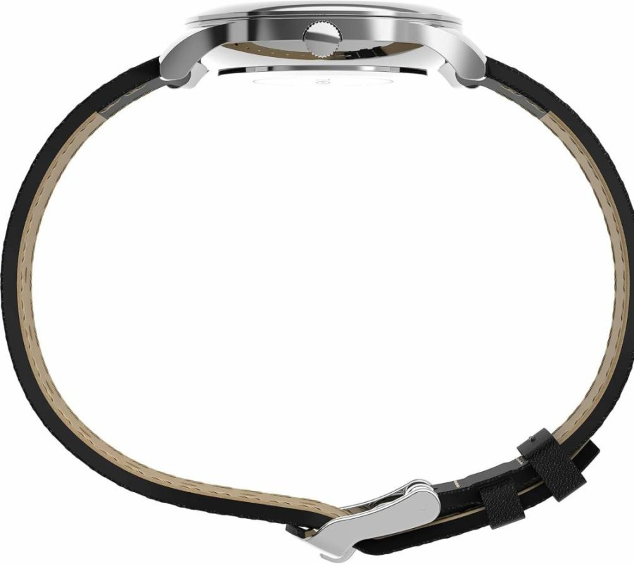 Timex Women's Easy Reader Watch - Classic Analog Wristwatch with Leather Strap