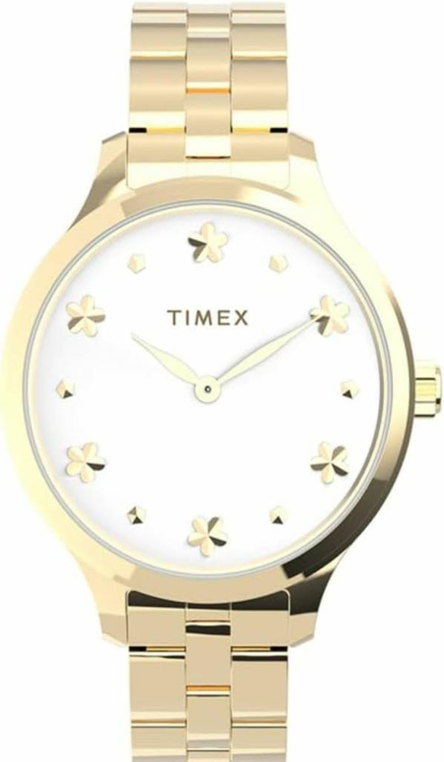 Timex Women's Peyton 36mm Analog Quartz Watch with Leather Strap