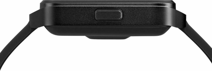 iConnect Smartwatch TW5M31200 - Classic Square Design, Black Silicone Strap, Timex Brand