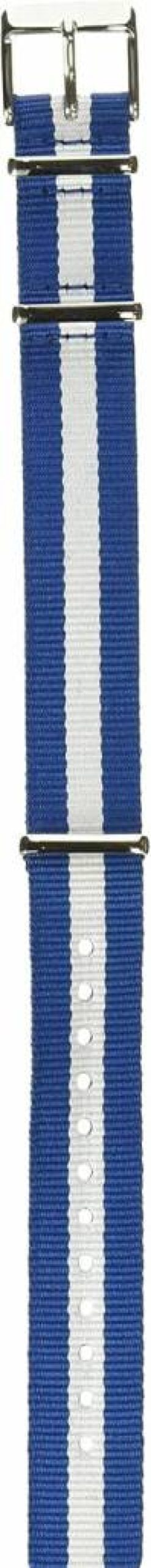 Timex 18mm Nylon Slip-Thru Watch Strap - Durable Double-Layered Replacement Band
