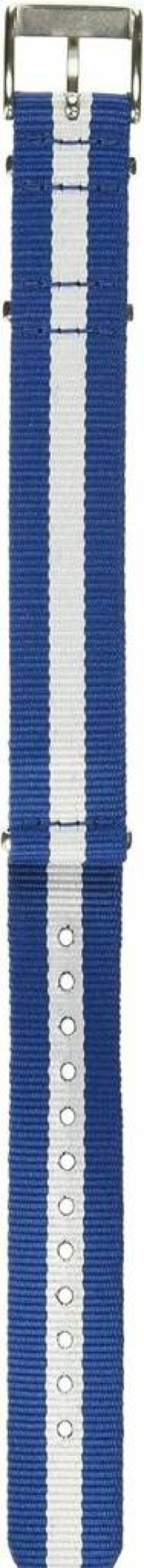 Timex 18mm Nylon Slip-Thru Watch Strap - Durable Double-Layered Replacement Band