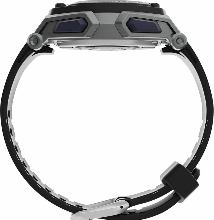 Timex Men's Ironman Triathlon Classic 43mm Digital Sports Watch with Resin Strap