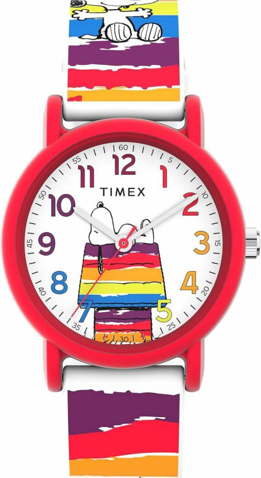 Timex X Peanuts Unisex Weekender 36mm Casual Quartz Watch with Nylon Strap