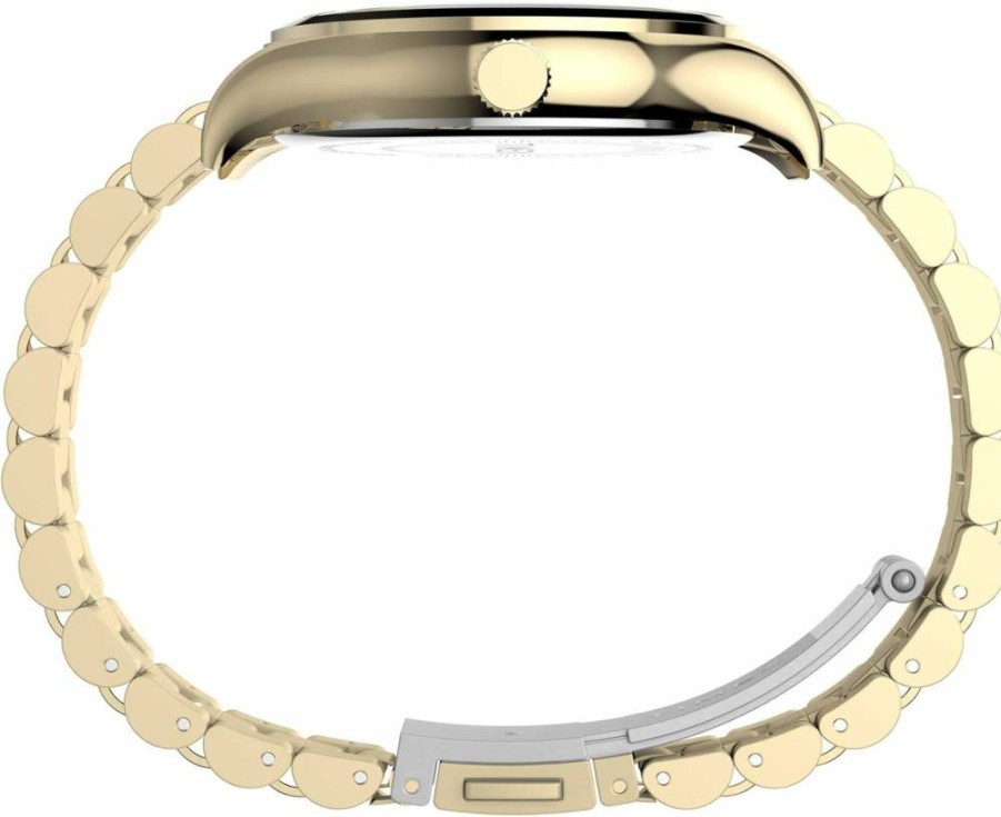 Timex Women's Legacy 36mm Analog Quartz Watch with Leather Strap - Classic Casual Timepiece for Women