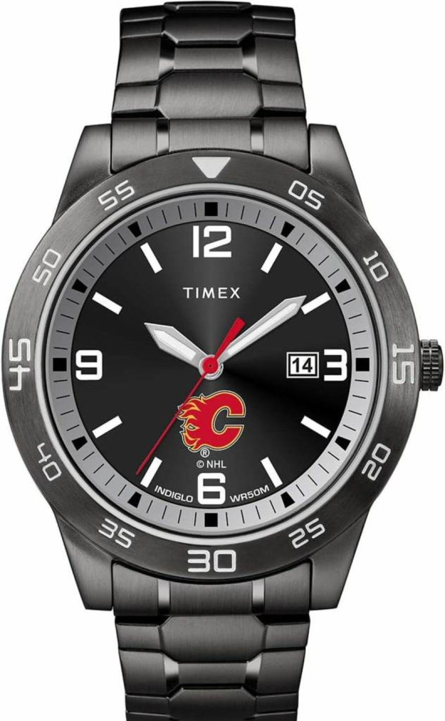 Timex Tribute Men's 42mm NHL Acclaim Stainless Steel Watch